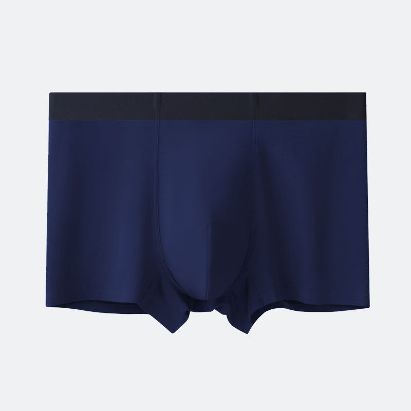 Men's underwear pure cotton soft Xinjiang long-staple cotton mid-waist seamless underwear men's pure cotton breathable antibacterial boxer briefs