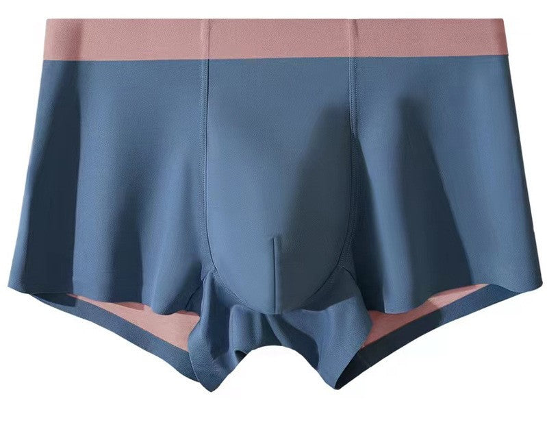 Zhejin same style 100 modal men's underwear contrast color four corners boxer