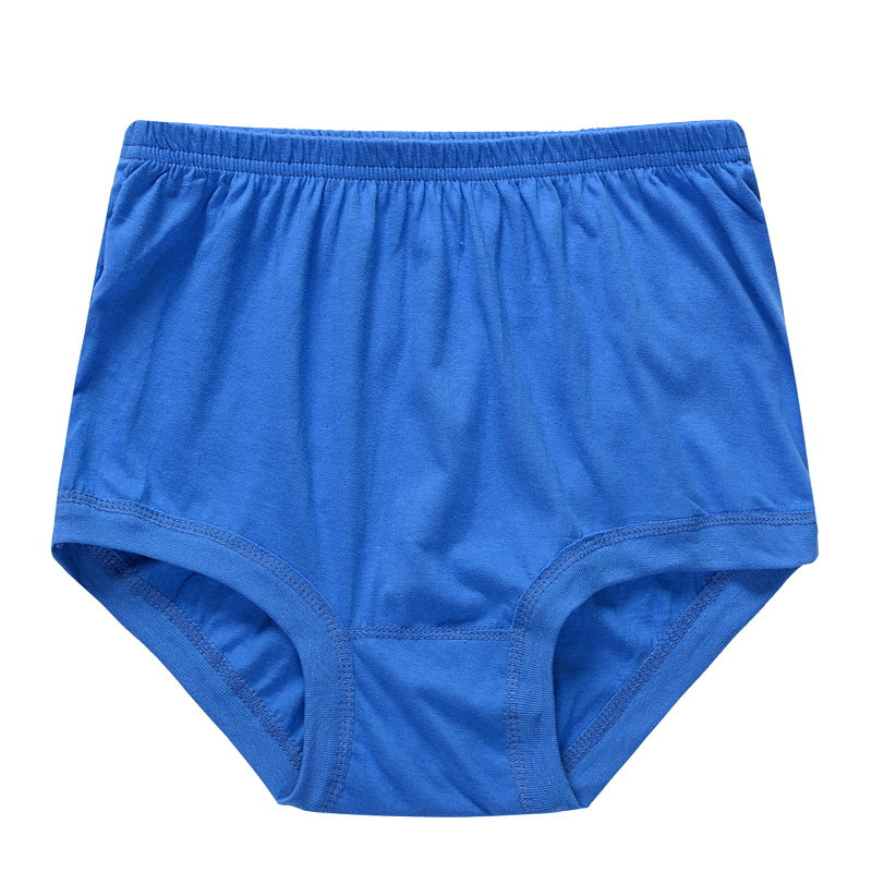 Middle-aged and elderly men's large size cotton shorts pure cotton briefs