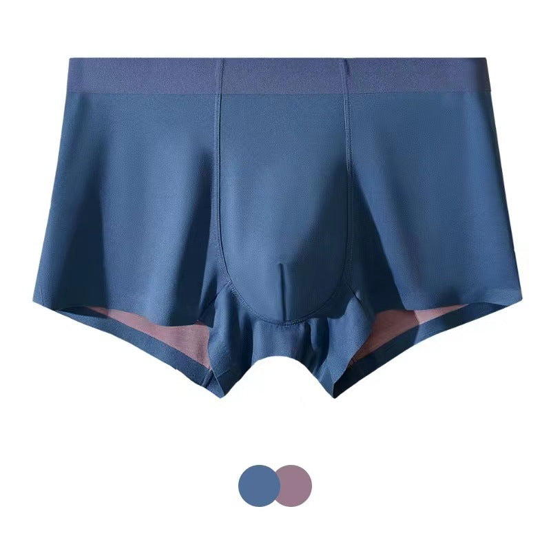 Zhejin same style 100 modal men's underwear contrast color four corners boxer