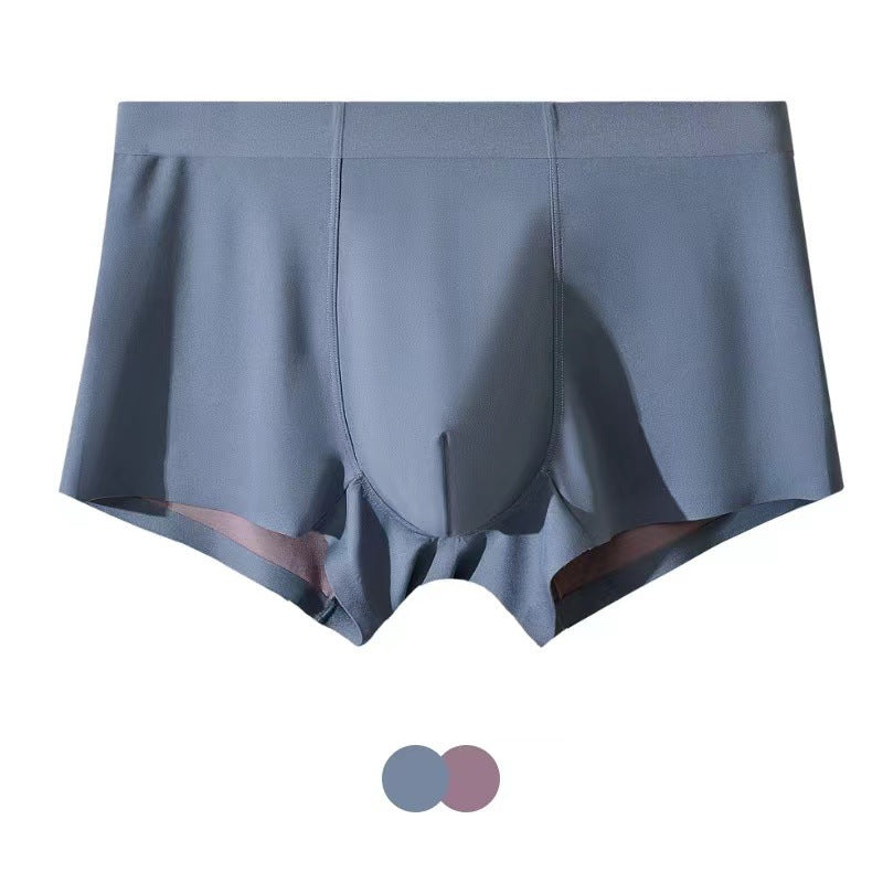 Zhejin same style 100 modal men's underwear contrast color four corners boxer