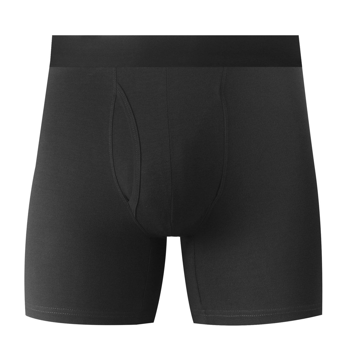 Men's underwear men's long plus size pure cotton open four corners large size breathable boxer briefs