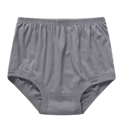 Middle-aged and elderly men's large size cotton shorts pure cotton briefs