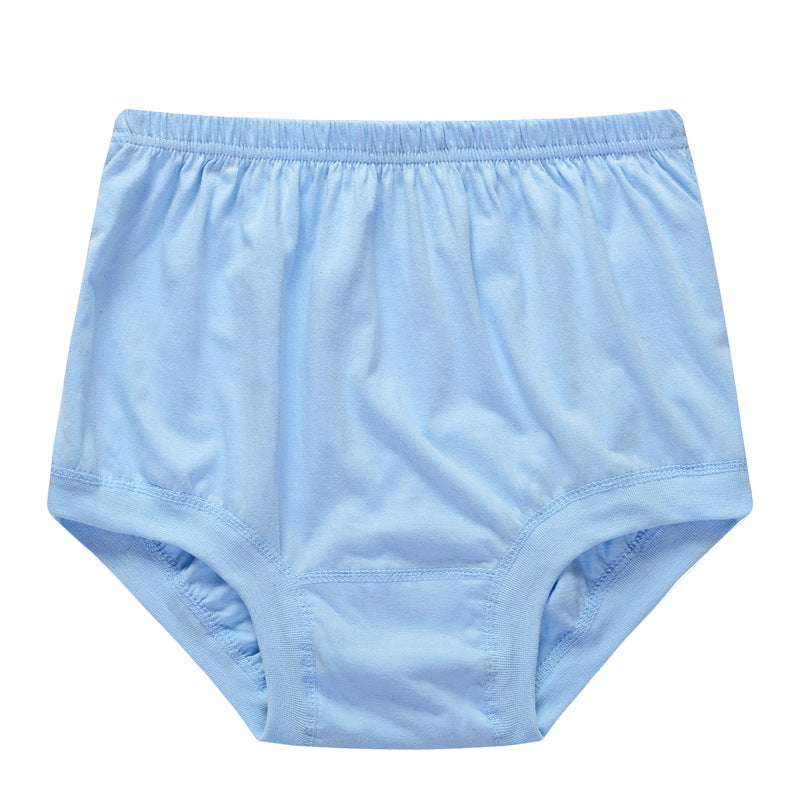 Middle-aged and elderly men's large size cotton shorts pure cotton briefs