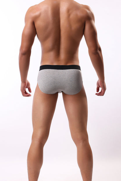 Men's underwear briefs breathable and comfortable pure cotton waistband