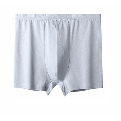 Men's underwear pure cotton boxer shorts for middle-aged and elderly fat men high waist loose shorts