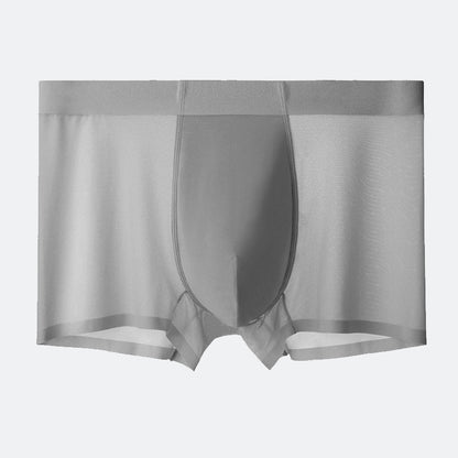 Men's summer underwear 120 ultra-thin cool ice silk underwear boys breathable seamless boxer briefs