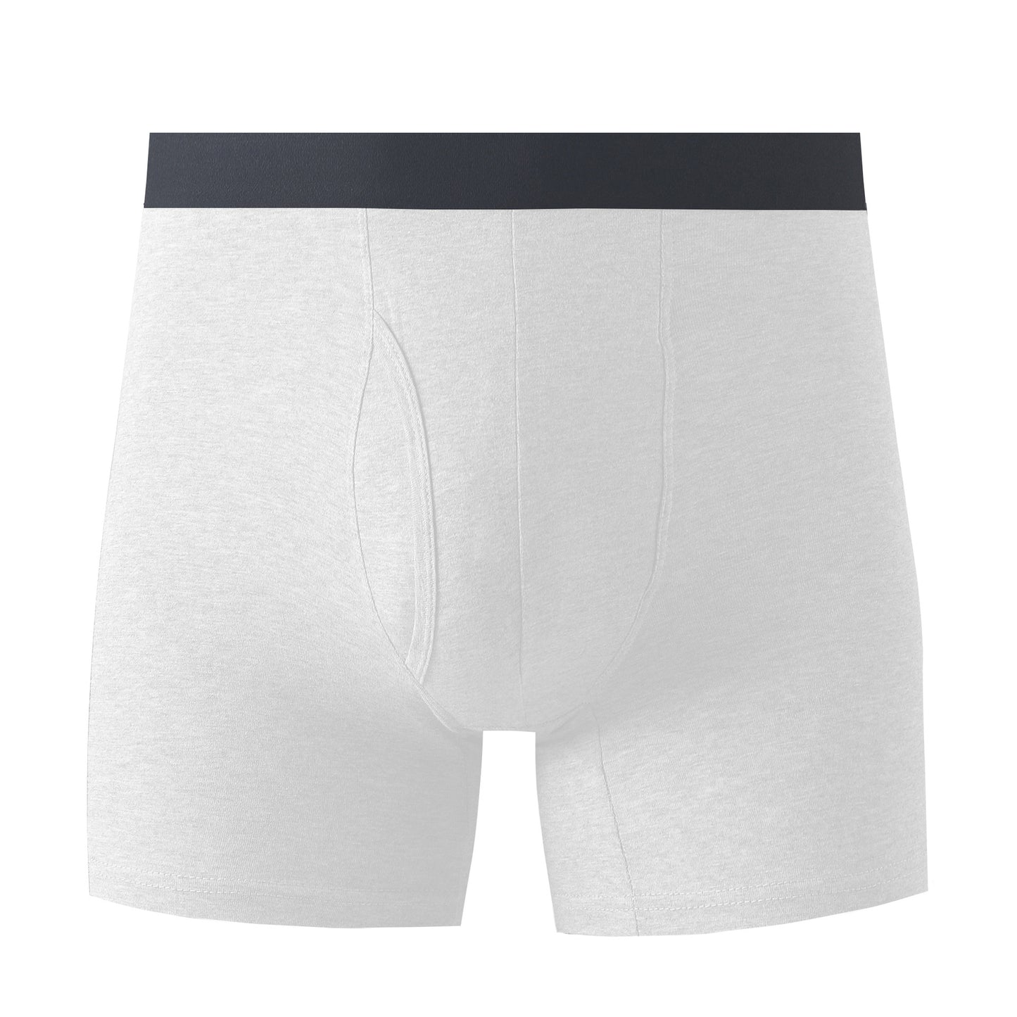 Men's underwear men's long plus size pure cotton open four corners large size breathable boxer briefs